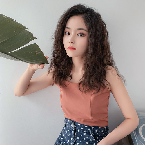 Wavy Hair Wigs Wig female long curly one piece long hair pear flower roll U-shaped corn perm hair piece fluffy