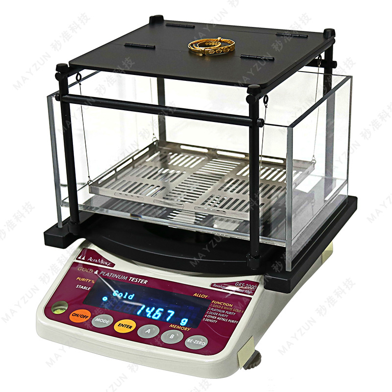 GKS-3000 日本Alfa Mirage 大量程黄金密度计 纯度检测仪 测金仪