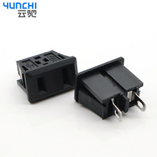 电源插座AC-09卡式嵌入式插座  品字插座 2孔母座