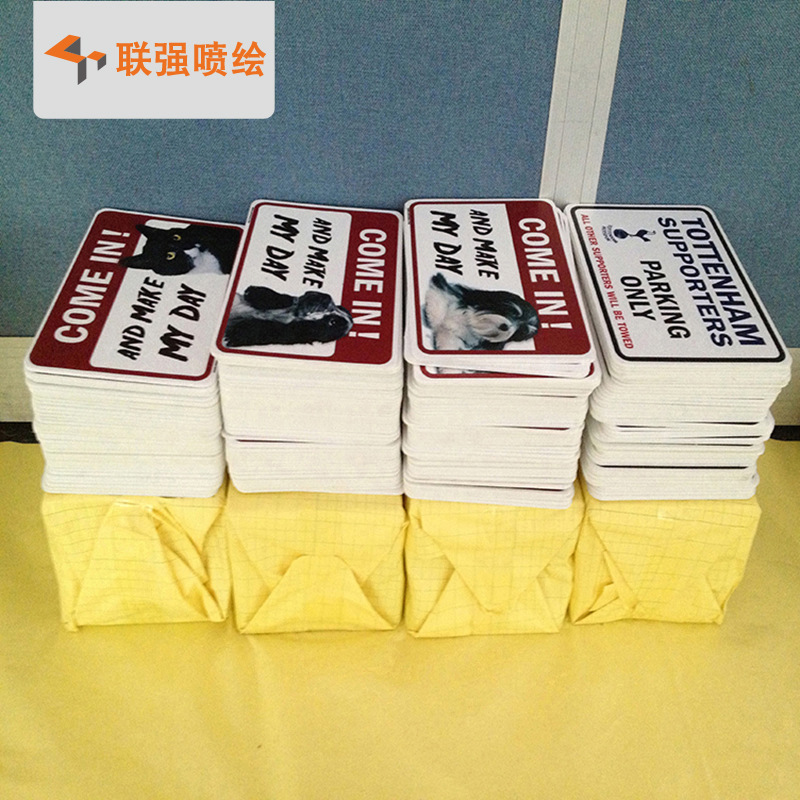 厂家制作户内外雪弗板写真 雕刻异形商超物料 人形立牌安迪板