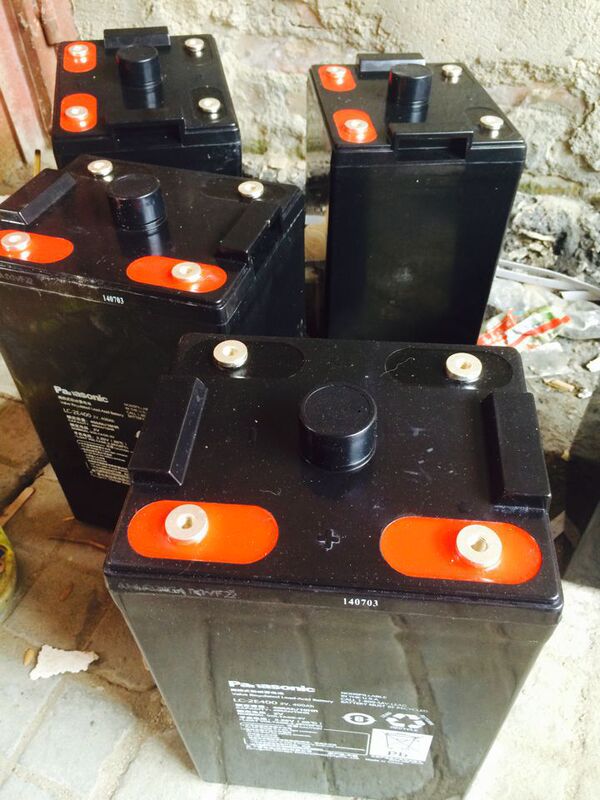 Panasonic battery LC-P1238ST 12V38AH UPS/EPC DC screen lead-acid maintenance-free