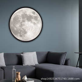 Moonroor月亮镜化妆镜圆镜客厅玄关氛围灯ins抖音小红书网红礼物