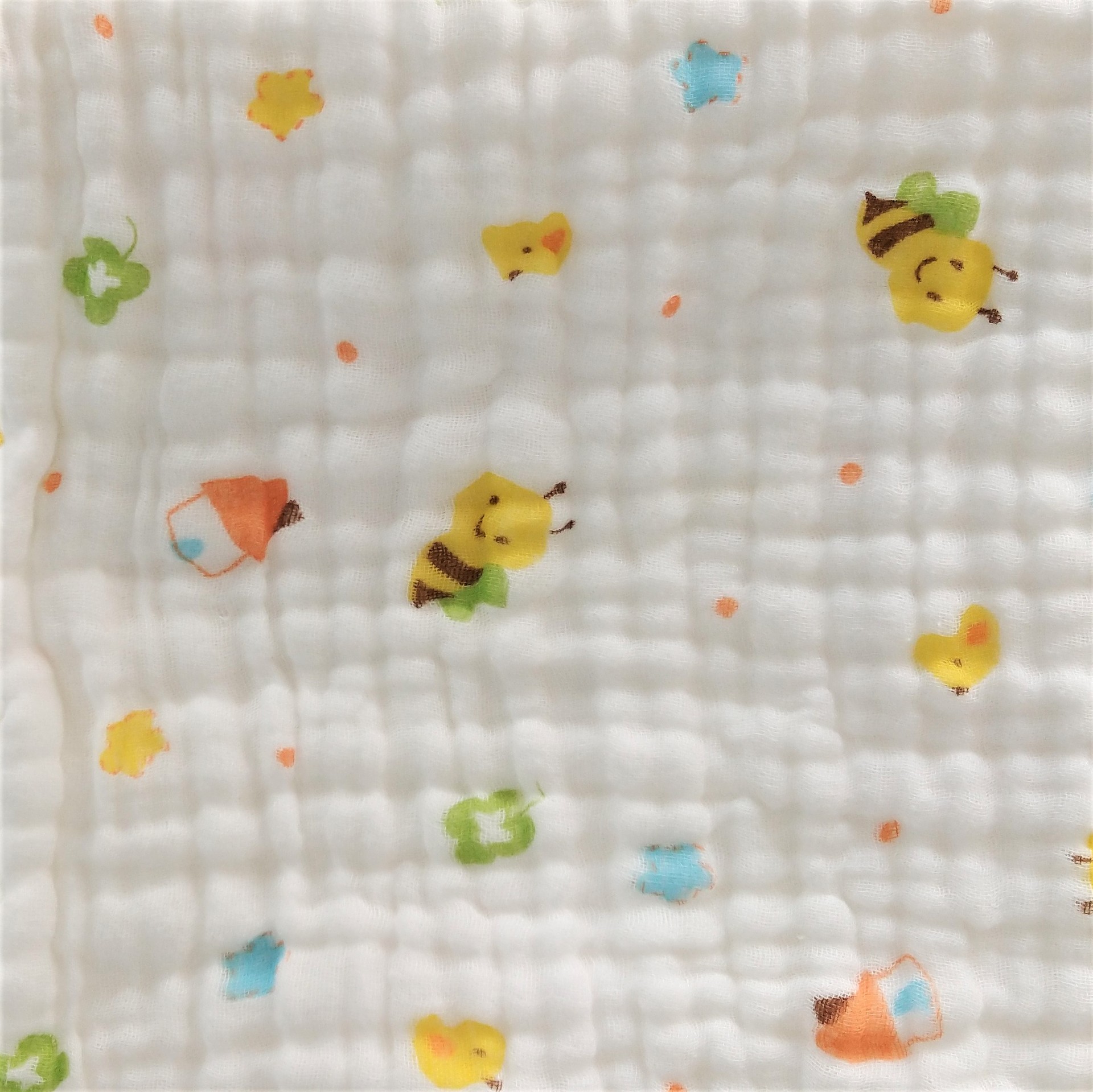 three layers double-deck pure cotton printing Gauze wholesale Maternity Gauze Specifications 119*99