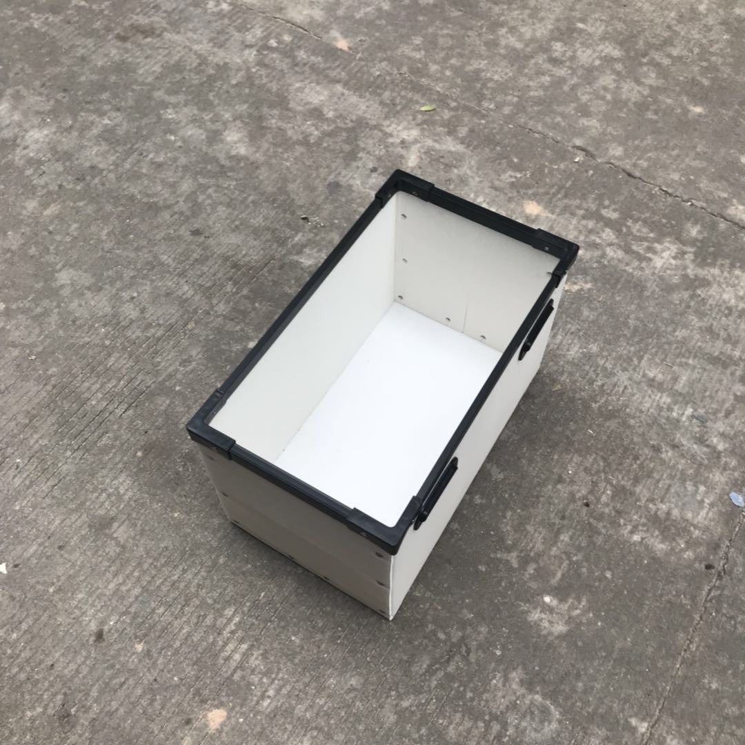 供应惠州中空板骨架箱pp瓦楞板周转箱刀卡箱