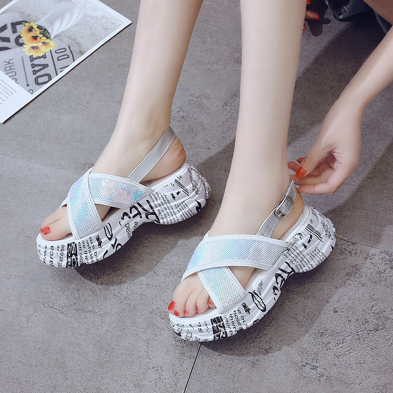 Chaussures été pour femme en Caoutchouc - Ref 3346551 Image 25