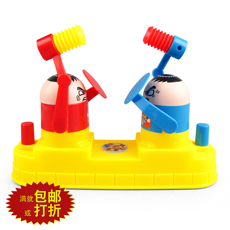 Tiktok mismo juego de descompresión de escritorio padre-niño batalla rojo y azul ataque y defensa doble lucha juguetes educativos de los niños