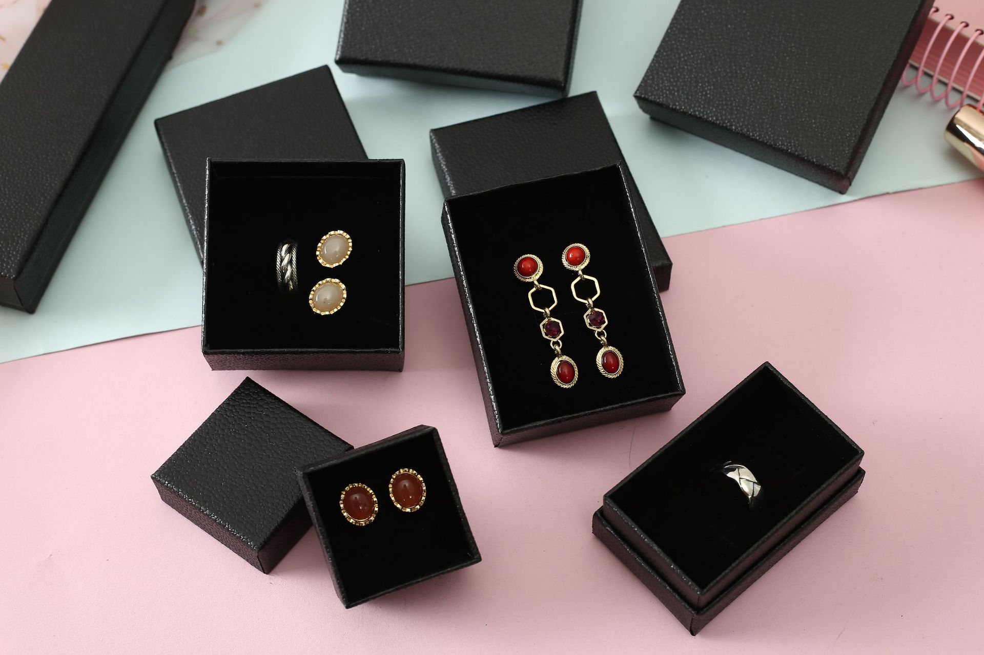 Einfacher Stil Einfarbig  Schmuckkästchen display picture 2