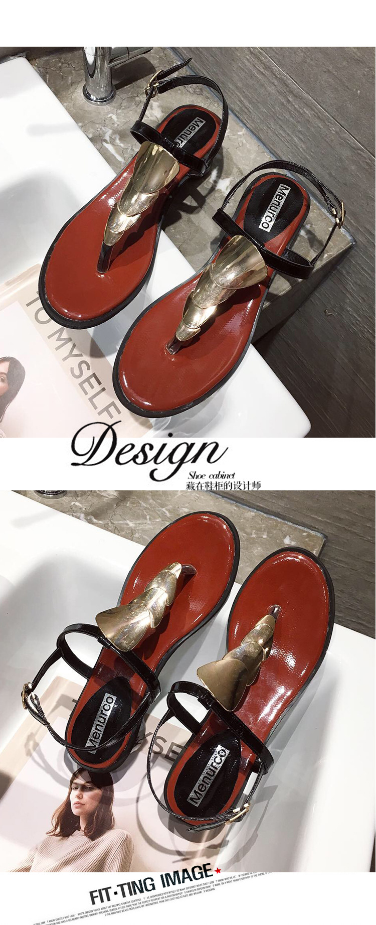 Chaussures été pour femme en Caoutchouc - Ref 3345738 Image 13