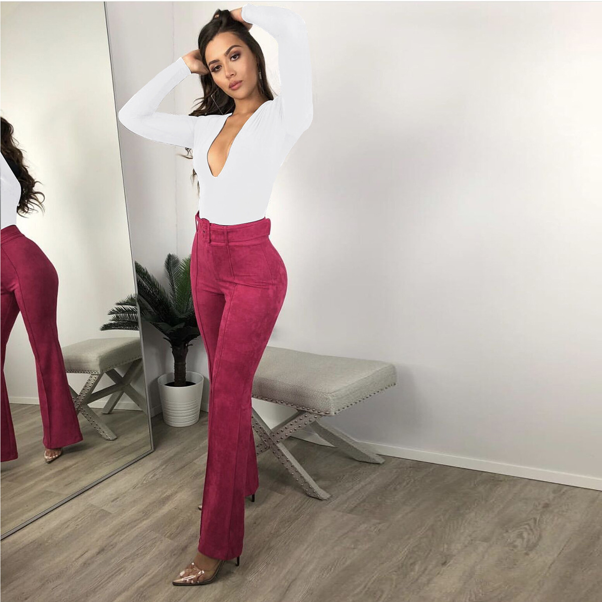 Sexy V-neck Jumpsuit