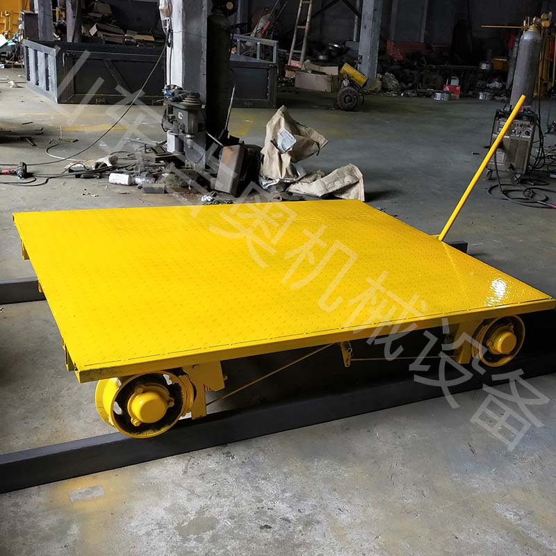 轨道蓄电池式电动平车 无轨道电动运输车 可遥控式轨道车