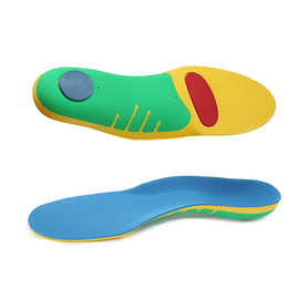矫正鞋垫足弓扁平足运动减震弹力EVA按摩支撑鞋垫厂家批发