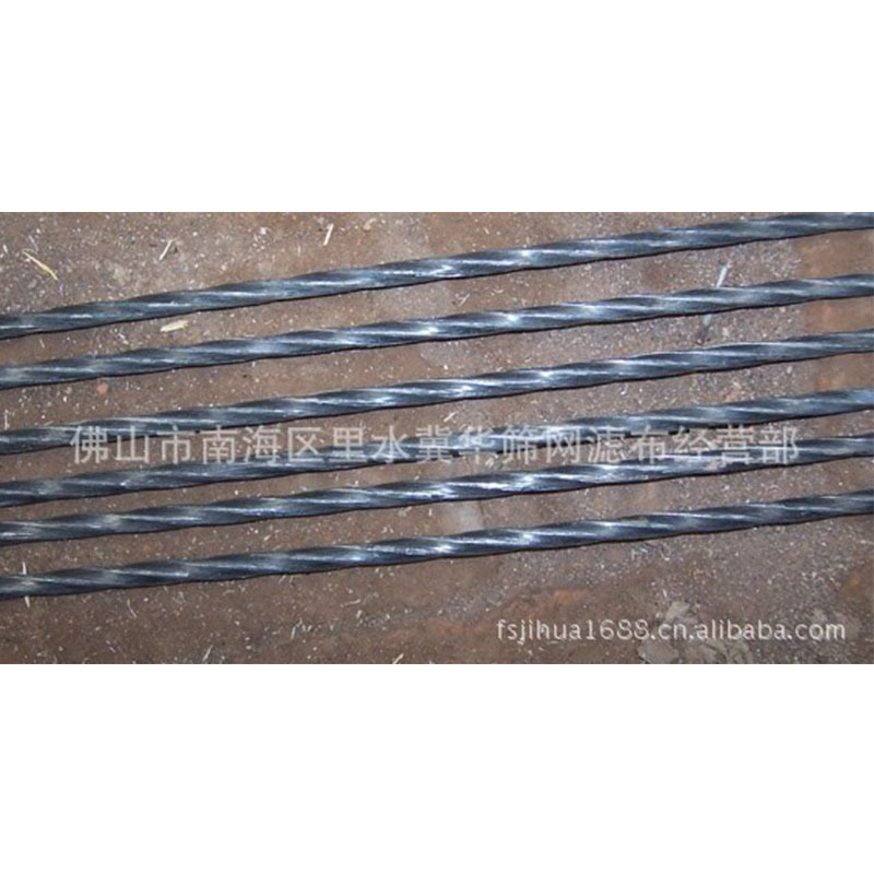 佛山供应钢格板麻花铁地沟盖麻花钢踏步沟盖板拧花