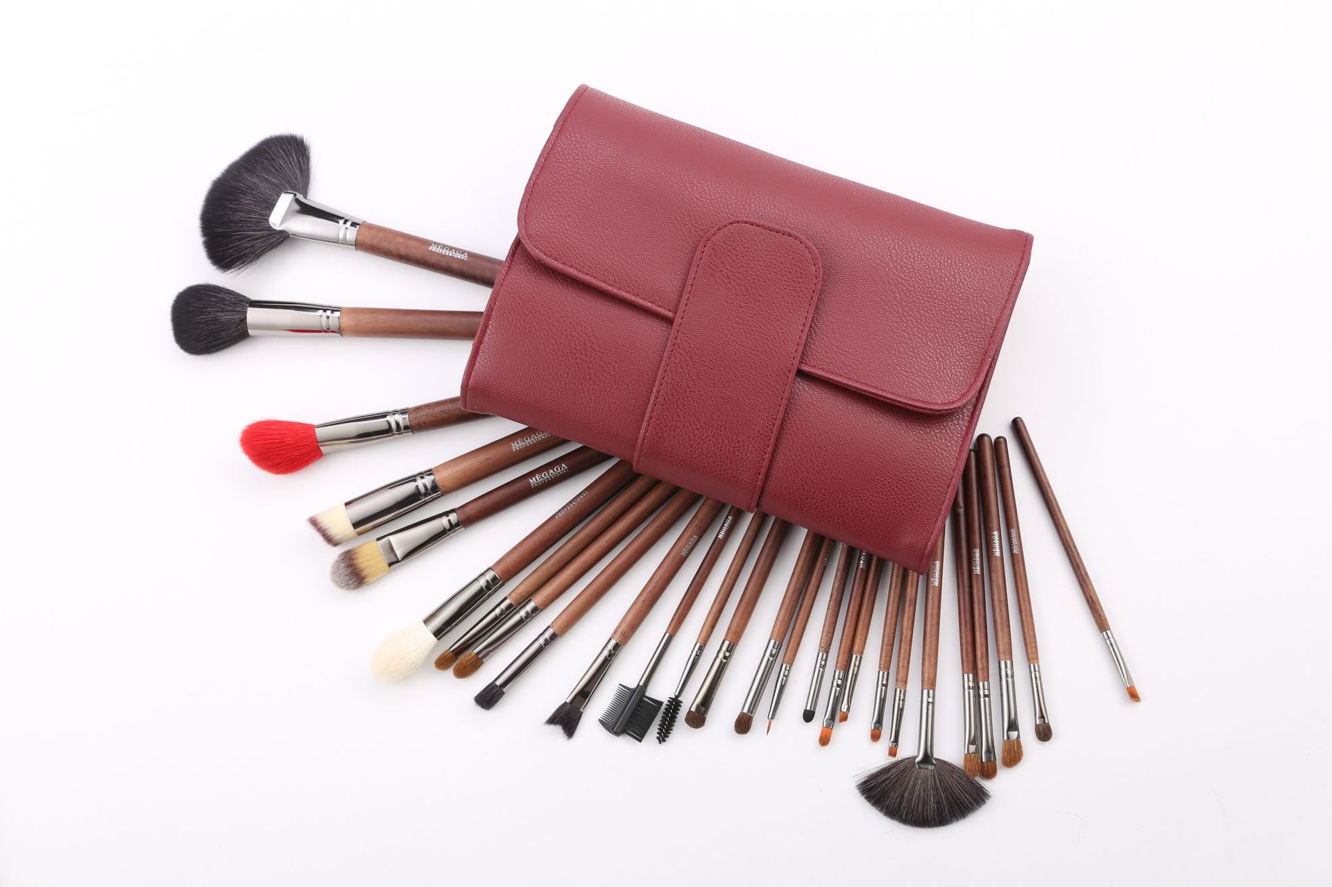 MEGAGA新款化妝刷化妝套刷動物毛眼部刷暈染刷美妝工具廠家直銷批