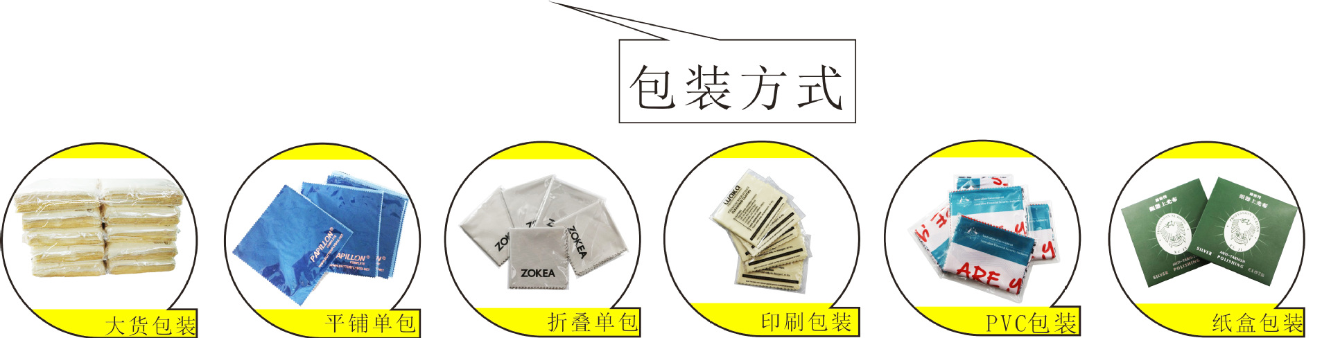 眼镜布独立包装