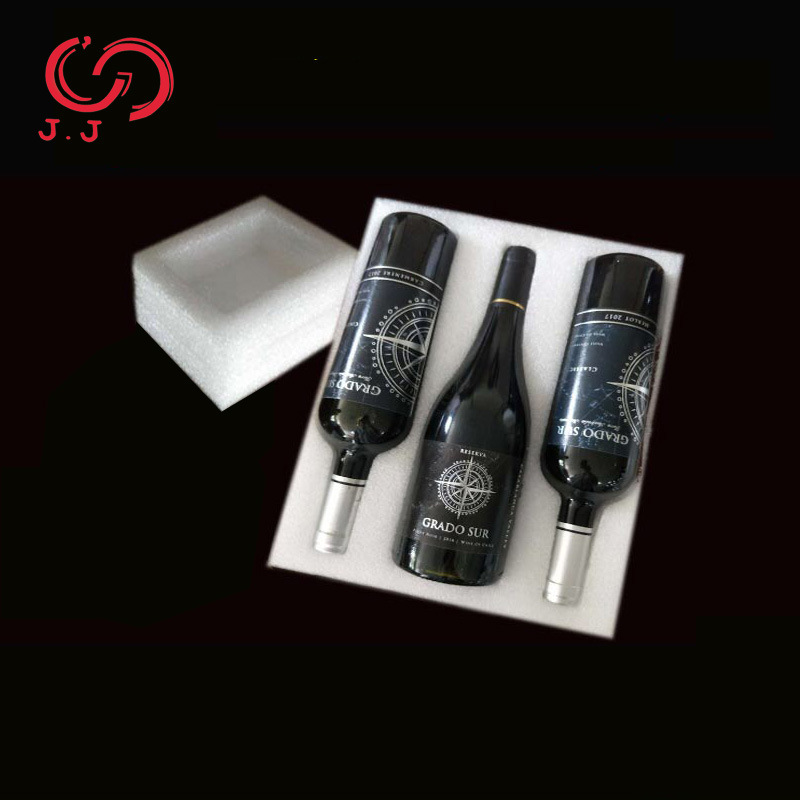 EPE Profiled bar EPE customized Customized The wine bottle packing lining foam Shockproof EPE lining Customized