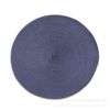 Explosion round PP simple style meal cushion coating pad tableware cushion dish pad Japanese imitation grass compilation table cushion