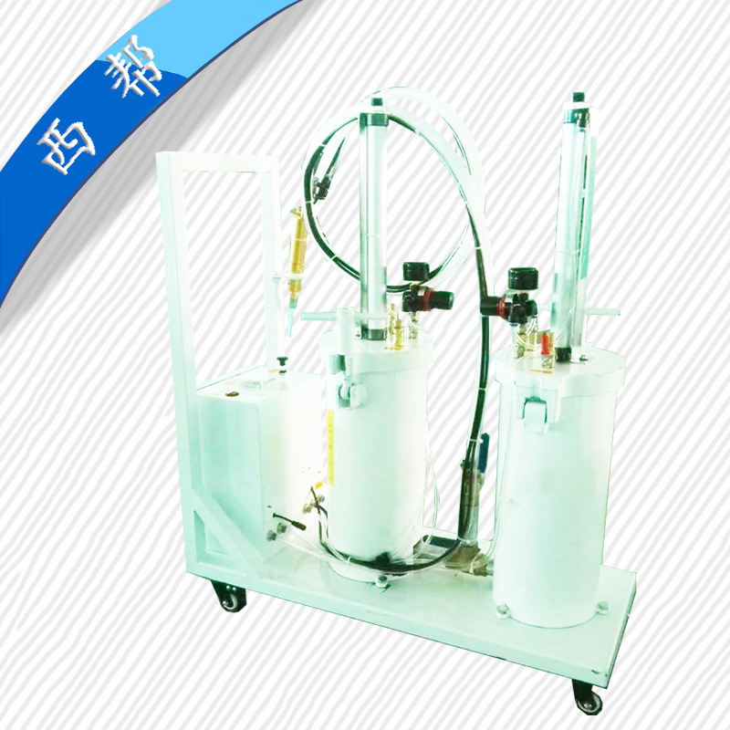 厂家批发 2600ML硅胶点胶机  自动双桶切换点胶器 半自动点胶机