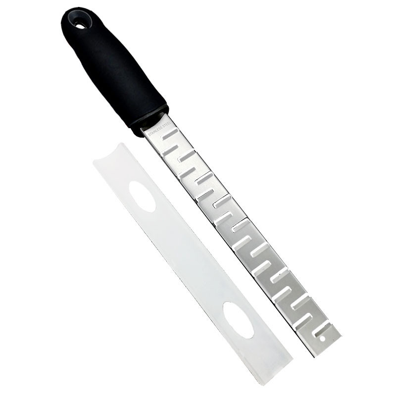 乐刨源头厂货工厂直供芝士刨不锈钢柠檬刨丝器舒适圆柄大片牙刨刀|ms