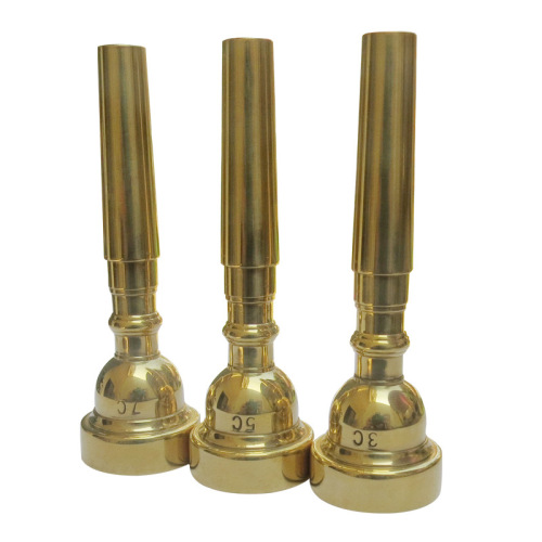Youth trumpet small mouthpiece labor-saving 3C 5C 7C gold silver copper mouthpiece wind instrument accessories