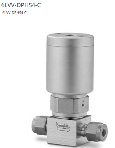 世伟洛克6LVV-DPHS4-C高纯隔膜阀1/4卡套