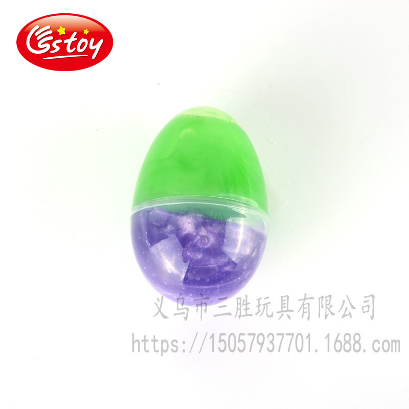 Egg color crystal mud