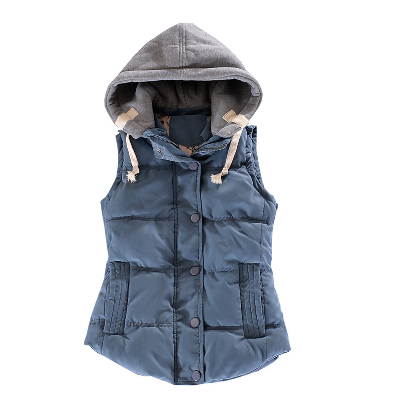 Gilet femme coton en Peau de pêche - Ref 3434610 Image 5