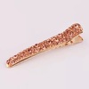 Hairgrip, bangs, scalloped accessory, Korean style, simple and elegant design, diamond encrusted, wholesale