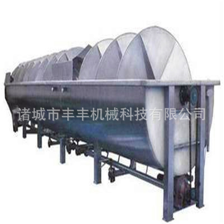 鸡鸭鹅半开预冷机 屠宰冷却设备 家禽浸烫池 丰丰厂家制造