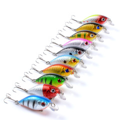 Lure Rock Small Fat Fish Bait 5.7cm/7g Laser Fake Plastic Hard Bait Biological Bait Wholesale