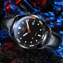 OLMECA爆款男士手表男防水多功能运动蓝宝石磁疗能量手表锗石保健