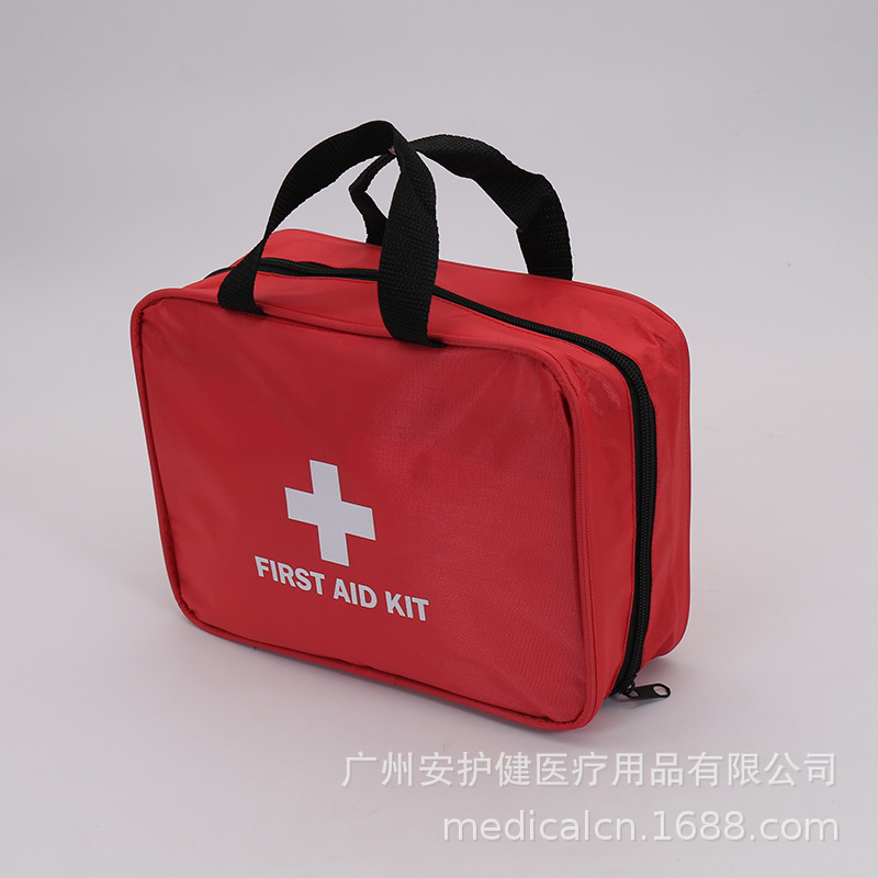 En stock a prueba de agua portátil de nylon Primeros Auxilios portátil coche hogar terremoto bolsa de emergencia viaje de negocios medicina bolsa de almacenamiento bolsa vacía
