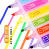 Fluorescence capacious digital pen, coloured pencils for elementary school students, wholesale