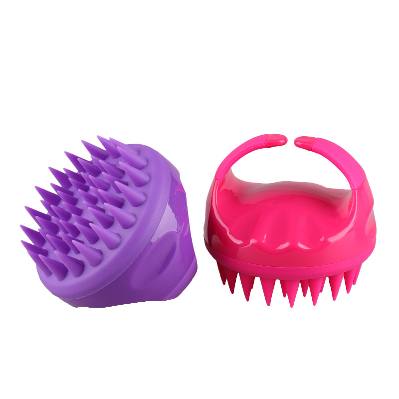 Casual Solid Color Abs Silica Gel Hair Combs display picture 3