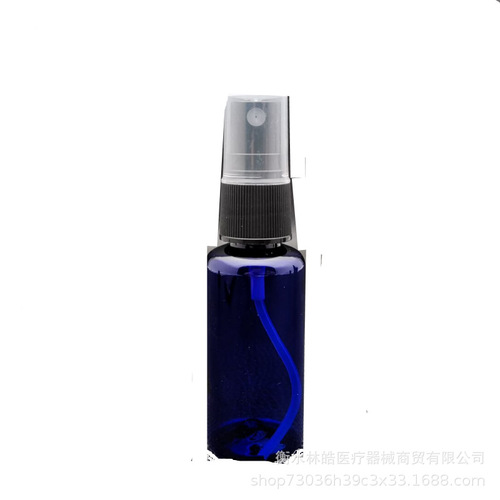 Wholesale 10/20/30/50/100ml blue PET plastic spray bottle light-proof spray bottle potion spray bottle