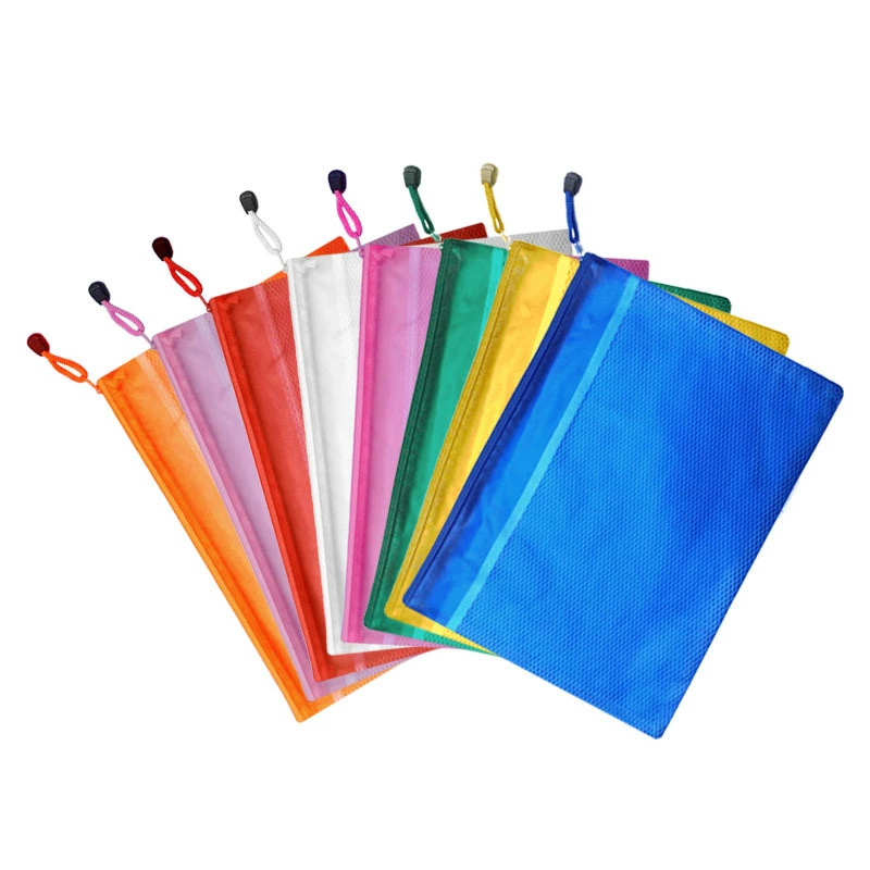Files bag PVC, waterproof storage bag for folders