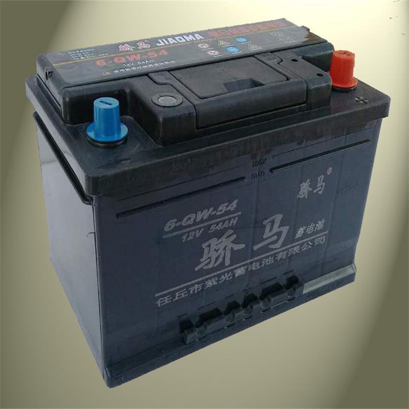 厂家直供蓄电池12v54AH汽车免维护铅酸蓄电池|ms