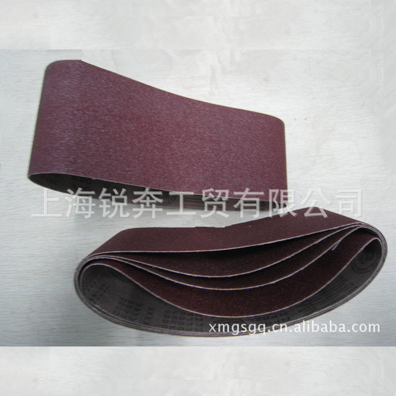 多种材料打磨砂带610MM 棕刚玉砂带砂光坡口作业 木工厂环形砂带