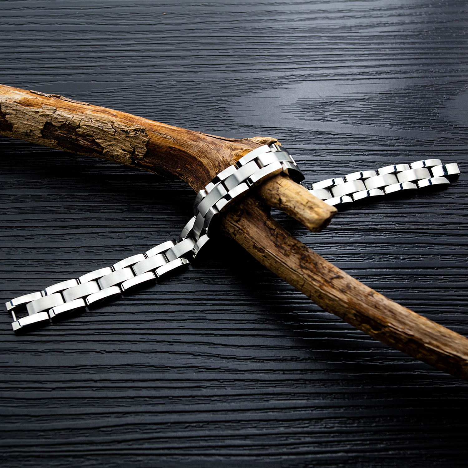 Supply Factory Price Wholesale Cross-Border Jewelry Titanium Steel Trendy Bracelet Classic Men's Titanium Steel Bracelet