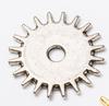 Retro metal accessory, pendant with gears, three colors, wholesale