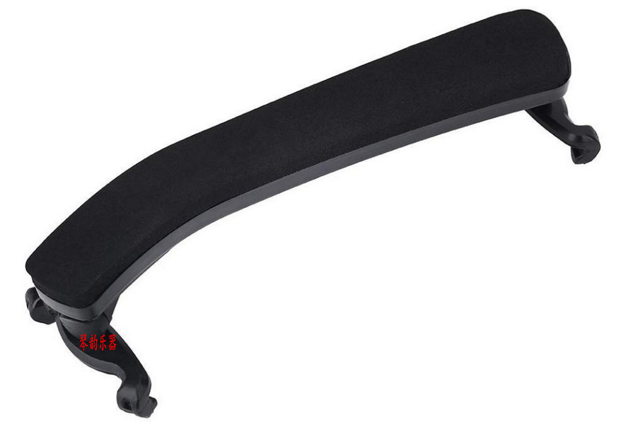 Violín engranaje hombro pad deslizante ranura de plástico violín hombro pad altura ajustable engrosada esponja hombro pad arco