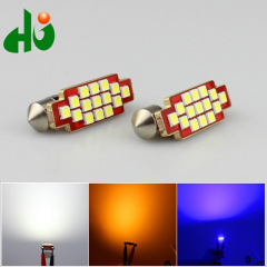 メーカー卸売車led読書灯ルーフライトダブルT8.5-15SMD3030琥珀光ブルーライト白