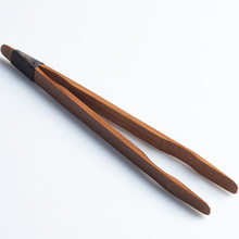 茶夹竹碳化手工茶夹子实木泡茶茶具镊子茶杯夹茶叶夹功夫茶道配件