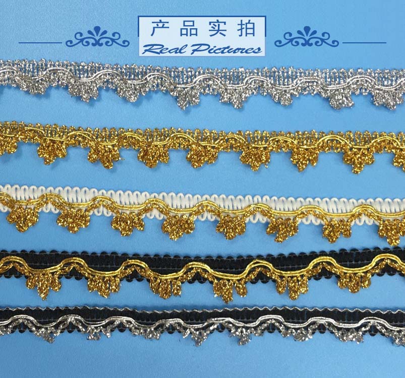 金银三朵花花边11