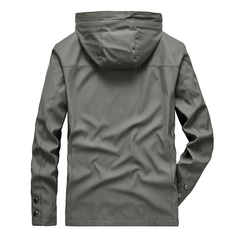 2019 otoño nuevo rompevientos transfronterizo moda casual de los hombres rompevientos con capucha de los hombres rompevientos tendencia de los hombres