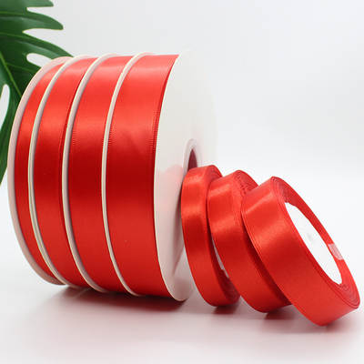 Factory wholesale 1/2/4/5cm red packing ribbon thread ribbon ribbon Ribbon gift packing ribbon