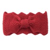 Wavy knitted elastic headband, hair accessory handmade for face washing, helmet, European style, Korean style