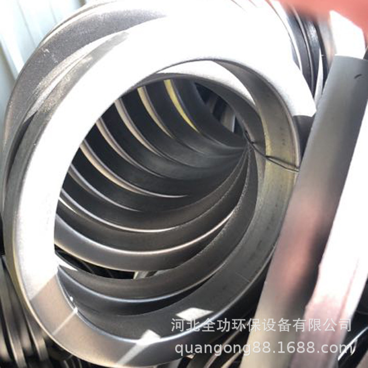 生产不锈钢除尘器配件 圆形除尘骨架口底批发