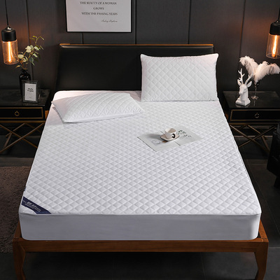 厂家直销防水夹棉床笠单件全棉1.8m床罩席梦思床垫保护套酒店批发