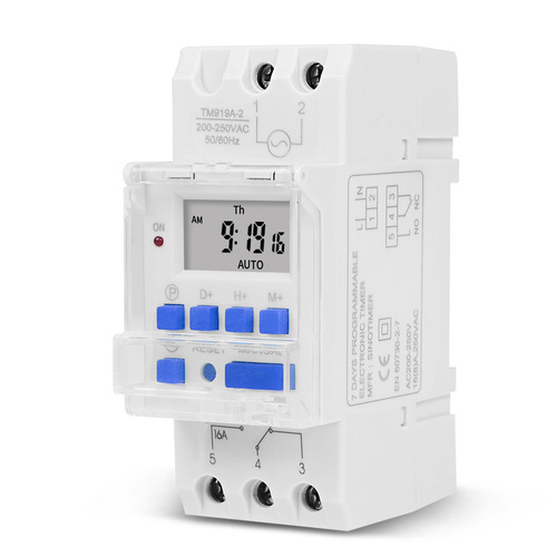TM919A timer switch time controller automatic cycle time switch output replaceable battery 16A