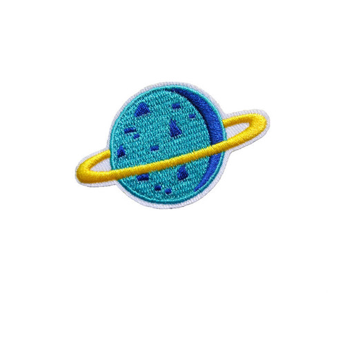 Universe Planet Embroidered Cloth Patch Astronaut Adhesive Patch Cross-border Supply Amazon AliExpress